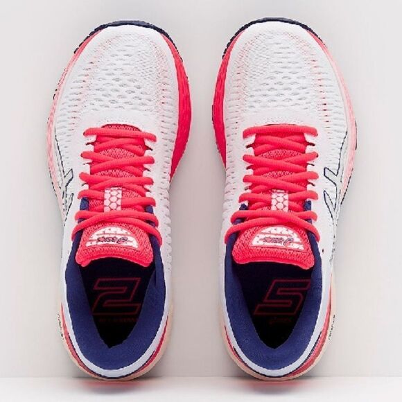 New ASICS GEL-Kayano 25 Running Shoes White Navy - Picture 4 of 11